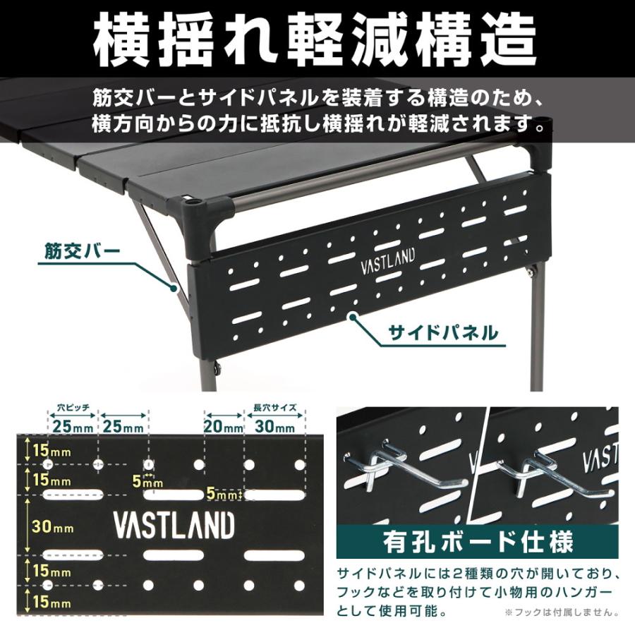 VASTLAND（ヴァストランド） コンパクトアルミバーナーテーブル IGT