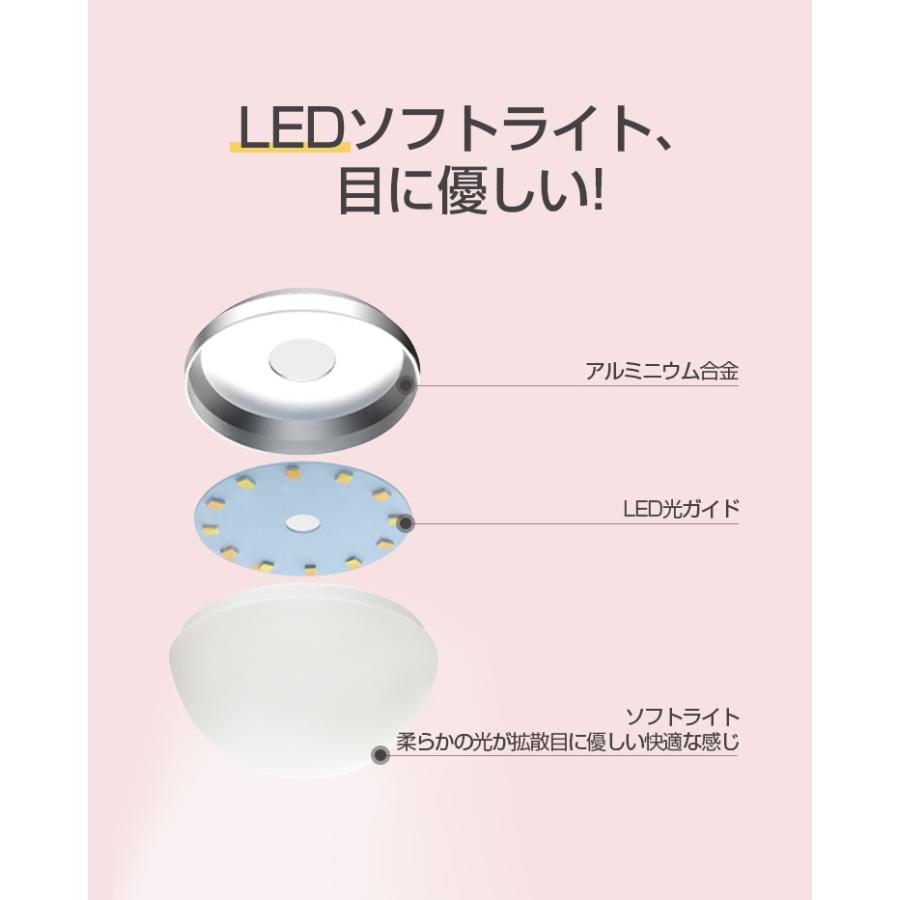 1年保証】卓上ミラー おしゃれ 大きい ライト付きミラー LEDミラー