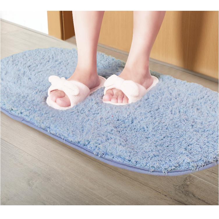 玄関マット 屋内 おしゃれ 室内 50×80cm 洗える 足ふきマット もこもこ