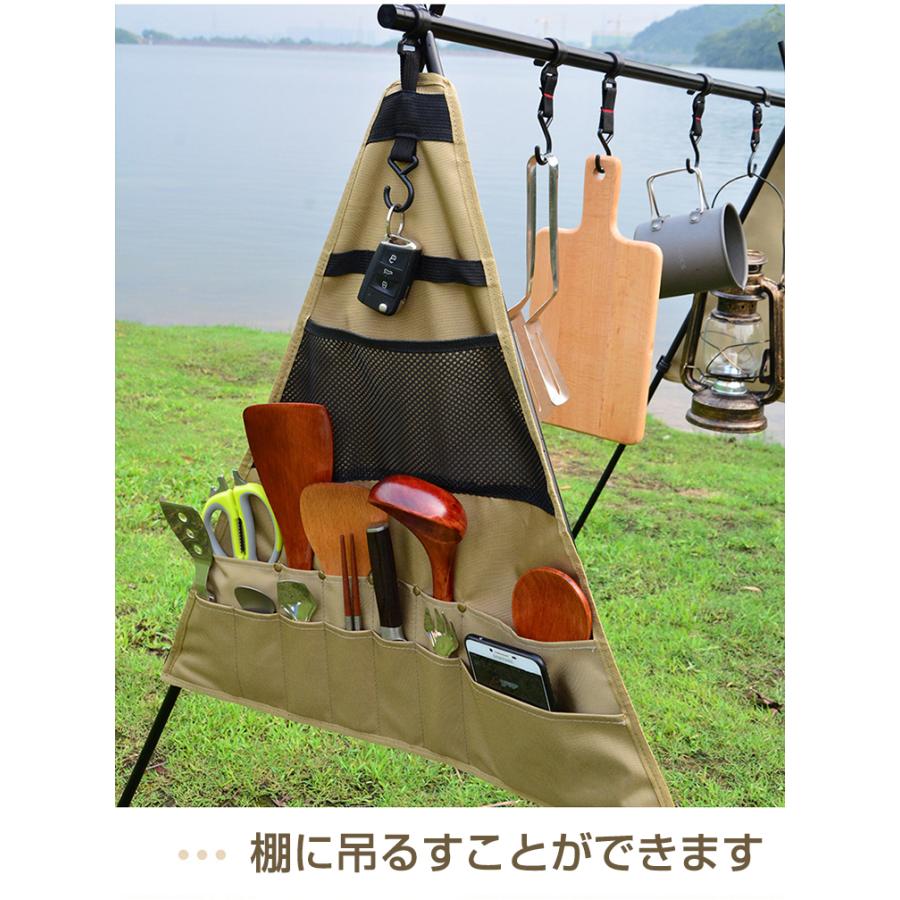 ピクニック食器収納バッグ 収納袋 折りたたみバッグ キャンプ 食器収納
