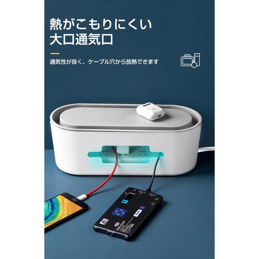 ケーブルボックス コードケース おしゃれ ケーブル収納 ボックス