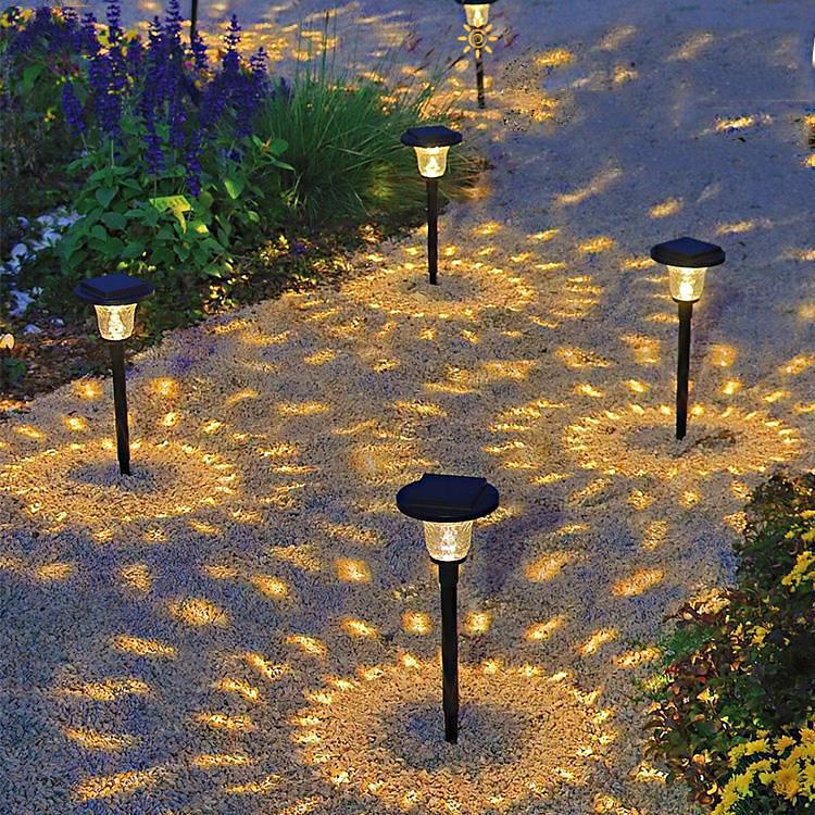 ソーラーライト 屋外 防水 2個セット ガーデンライト ソーラー IP65