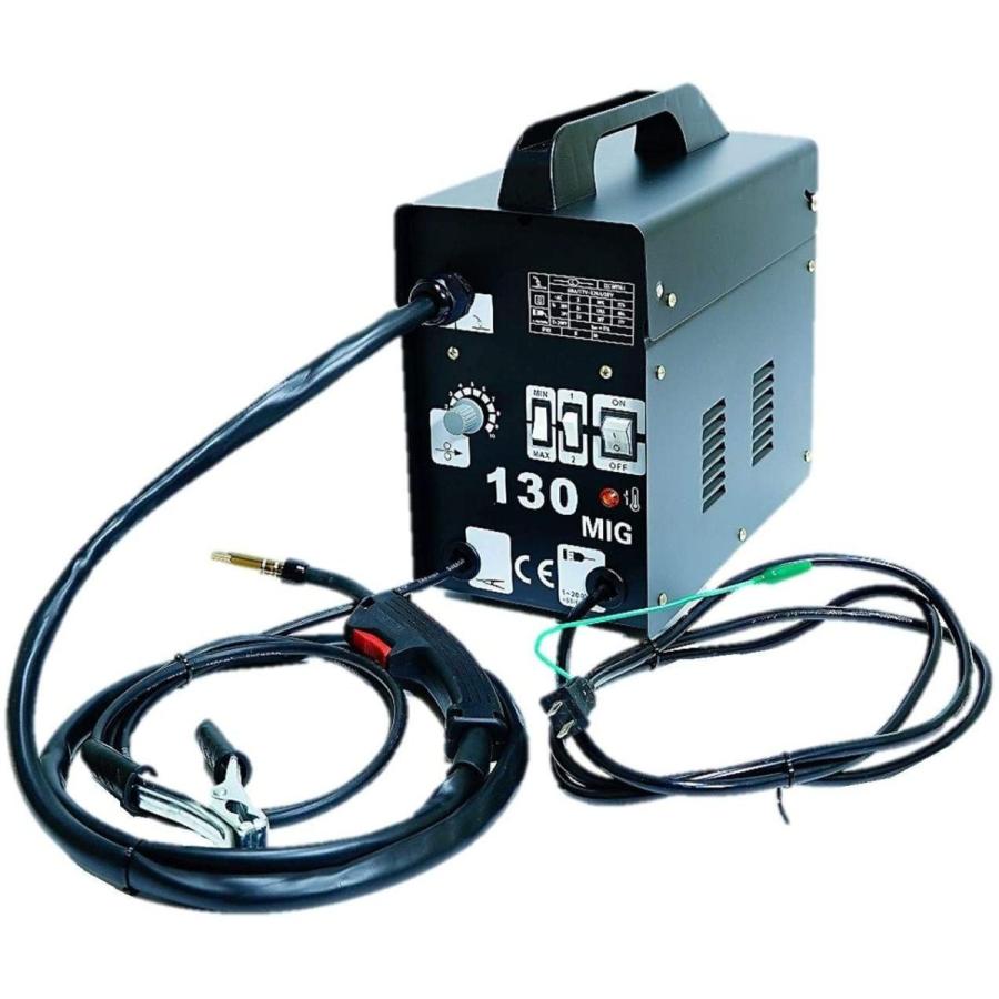 値下げ！新品！半自動溶接機 MIG130 単相200V仕様 オレンジ！鉄