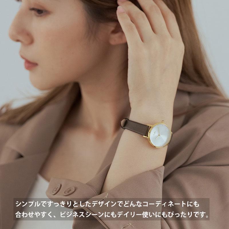 VATSURICA バツリカ レザー ラウンド 腕時計 CAHIPE トリムバイ VATSURICA バツリカ レザー ラウンド 腕時計 CAHIPE トリムバイ