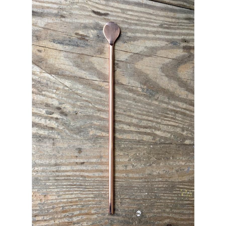 工房アイザワ  純銅製マドラー   おしゃれ 水割り ロック アイスコーヒー アイスティー ドリンク  父の日 敬老の日 | 工房アイザワ | 02