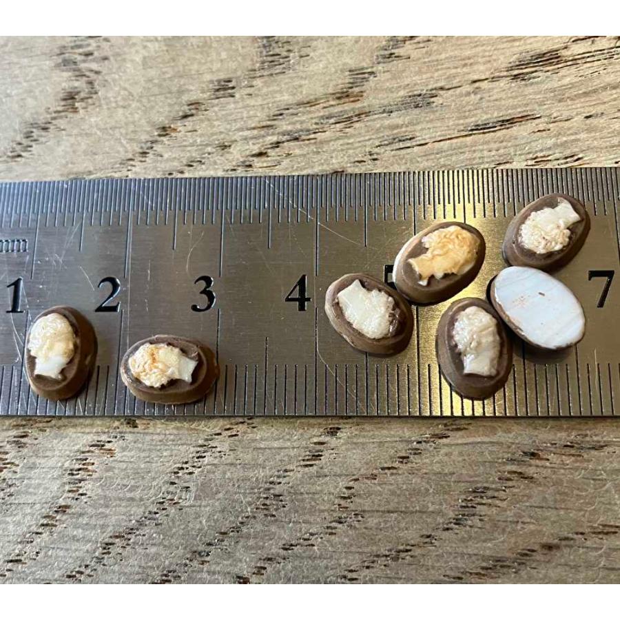 アンティーク　ガラス　カメオ　パーツ  インポート 輸入 海外 ハンドメイド 手作り アクセサリー イヤリング ピアス ネックレス  ペンダント |  | 03