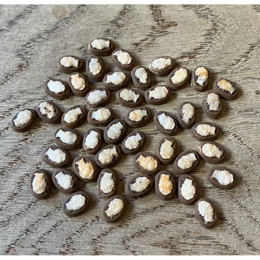 アンティーク　ガラス　カメオ　パーツ  インポート 輸入 海外 ハンドメイド 手作り アクセサリー イヤリング ピアス ネックレス  ペンダント |  | 05