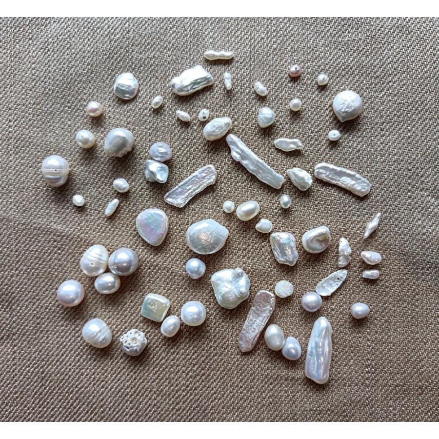 淡水パールビーズ アソートパック  インポート 輸入 海外 ハンドメイド 手作り アクセサリー イヤリング ピアス ネックレス ブレスレット |  | 02