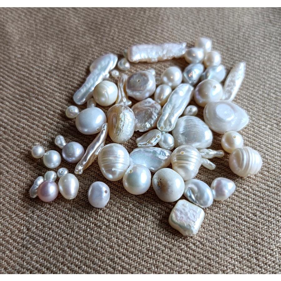 淡水パールビーズ アソートパック  インポート 輸入 海外 ハンドメイド 手作り アクセサリー イヤリング ピアス ネックレス ブレスレット |  | 05