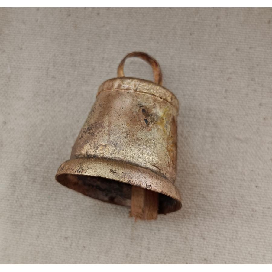 インド ラスティックベル バケツ型 6cm 鈴 カウベル クリスマス 飾り