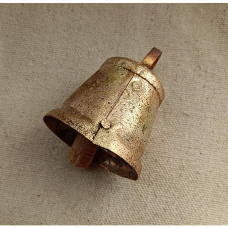 インド ラスティックベル バケツ型 6cm 鈴 カウベル クリスマス 飾り