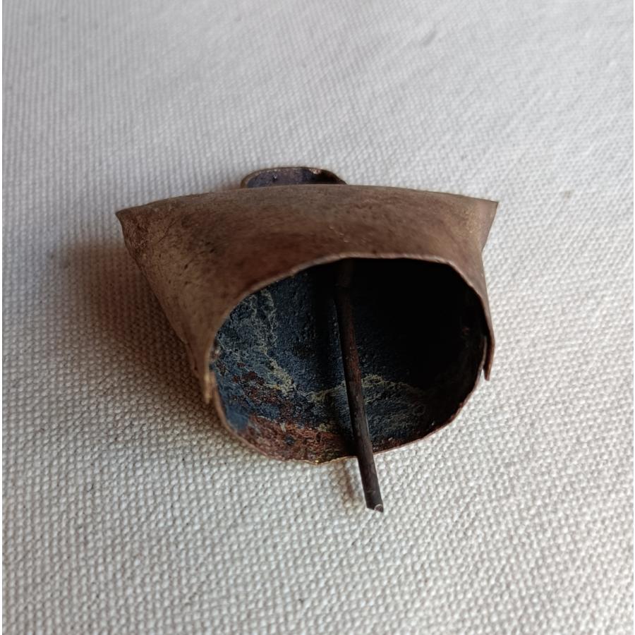 インド ラスティックベル バッグ型 4.3cm 鈴 カウベル クリスマス 飾り