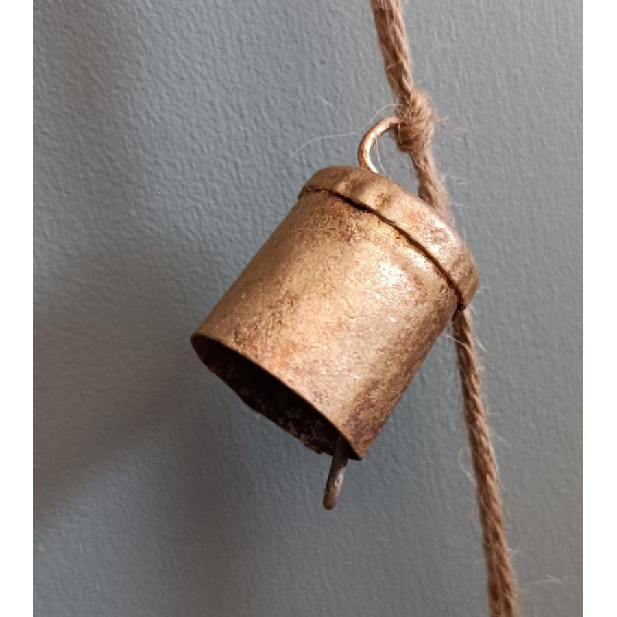 インド ラスティックベル マグ型 3.8cm 鈴 カウベル クリスマス 飾り