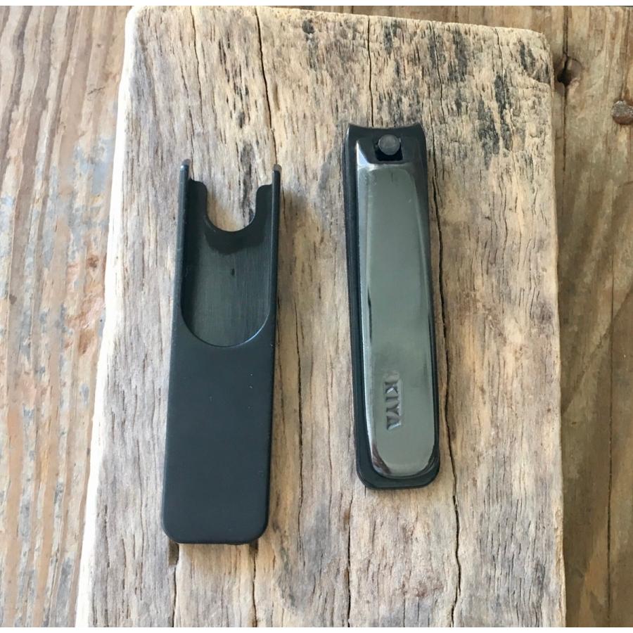 送料100円　KIYA 木屋 爪切 黒 大   ネイルクリッパー 贈り物 プレゼント 母の日 父の日 敬老の日 退職祝 土産 日本 |  | 03