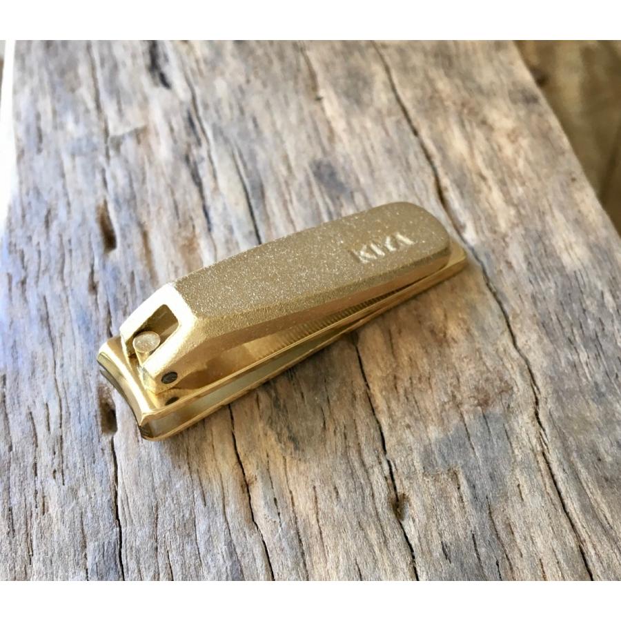 金の爪切り gold nail clippers 新品 KIYA 木屋 爪切 金 小 ネイルクリッパー ゴールド 贈り物 プレゼント
