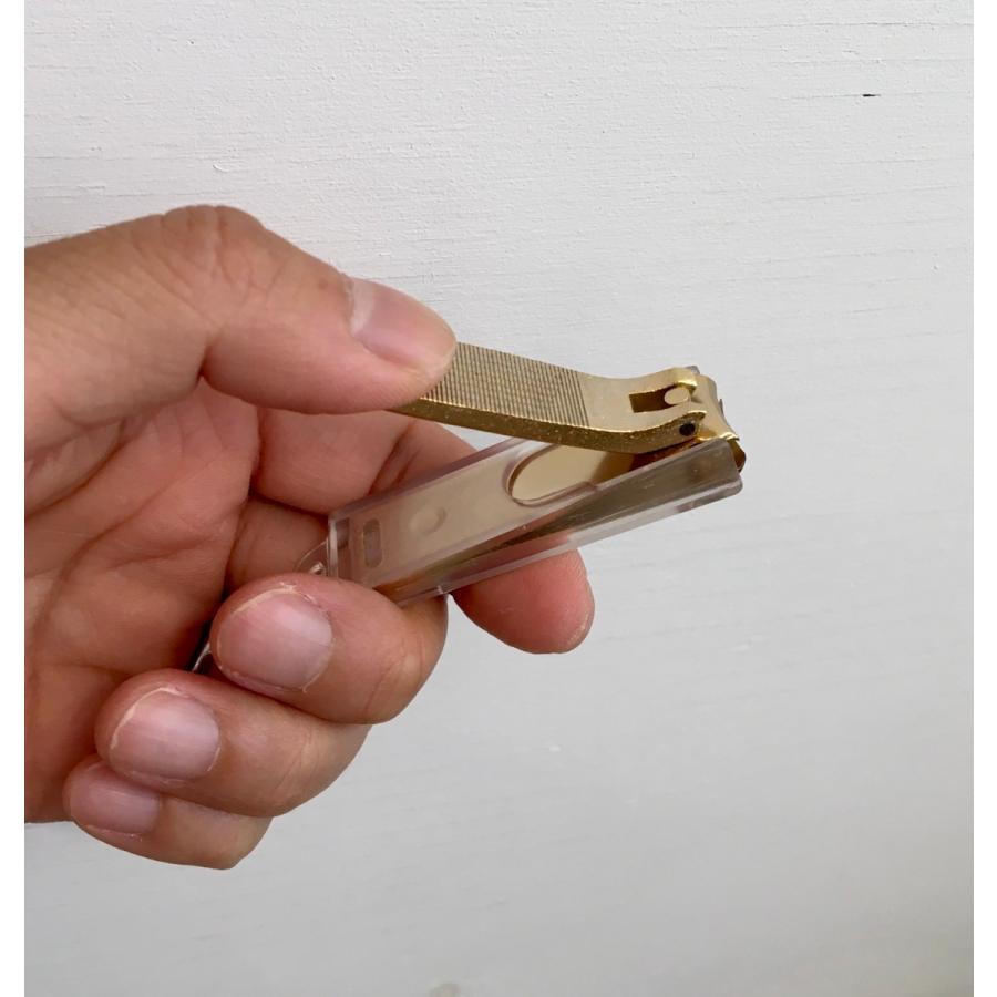 KIYA 木屋 爪切 金 小 ネイルクリッパー ゴールド 贈り物 プレゼント
