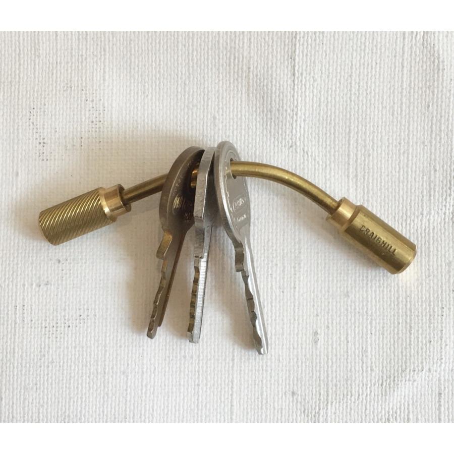 OPEN HELIX KEY RING オープン ヘリックス キーリング キーホルダー 鍵 真鍮 メンズ レディース おしゃれ