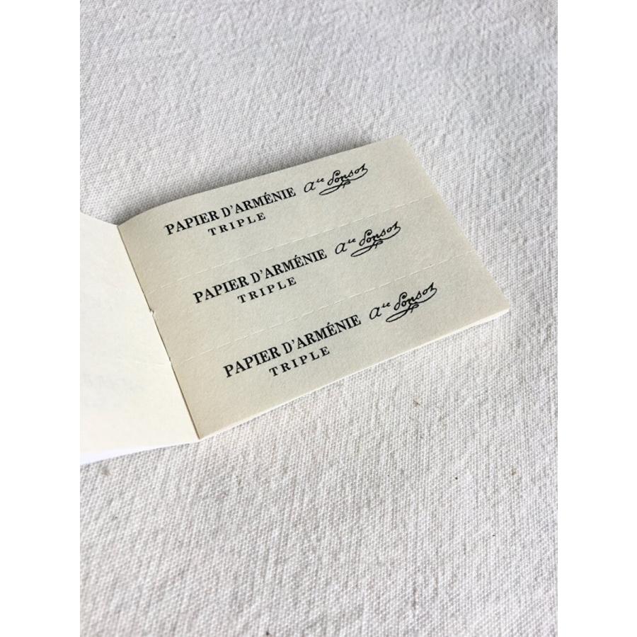 送料185円〜（3点以上送料無料）　Papier d’Armenie Triple Traditional  パピエダルメニイ トリプル トラディショナル  紙のお香 アルメニア ペーパー |  | 02