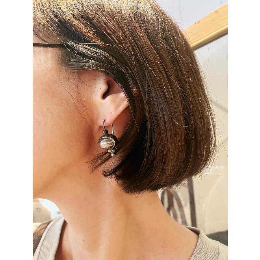 スターリングシルバー  オーバル スウィング ピアス　silpada　ヴィンテージ　ビンテージ |  | 05