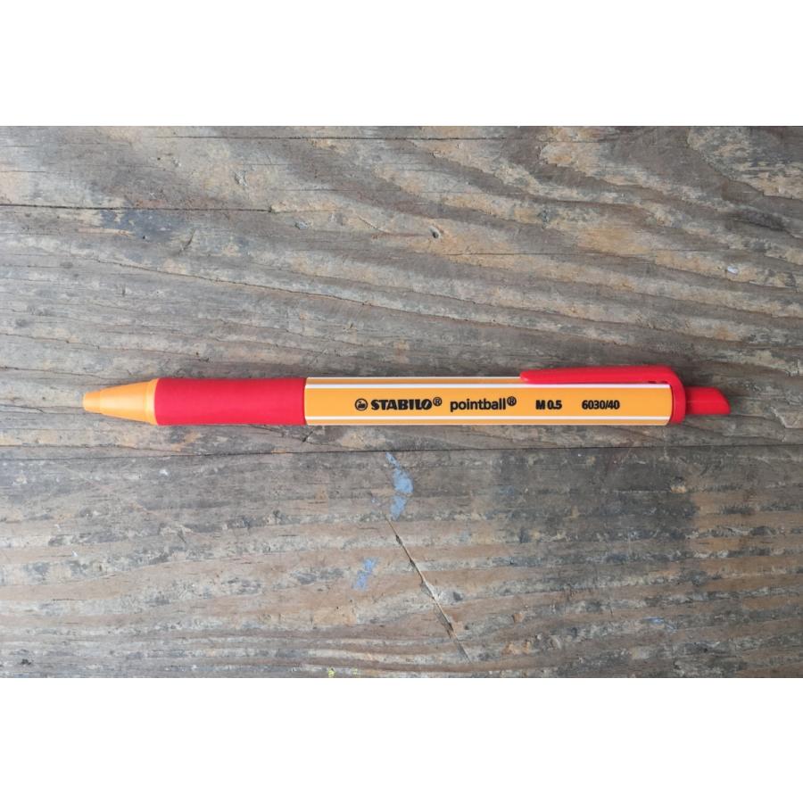 STABILO  pointball  スタビロ ポイントボール 油性ボールペン ノック式 筆記具 筆記用具 文具 文房具 おしゃれ エコ | STABILO | 03