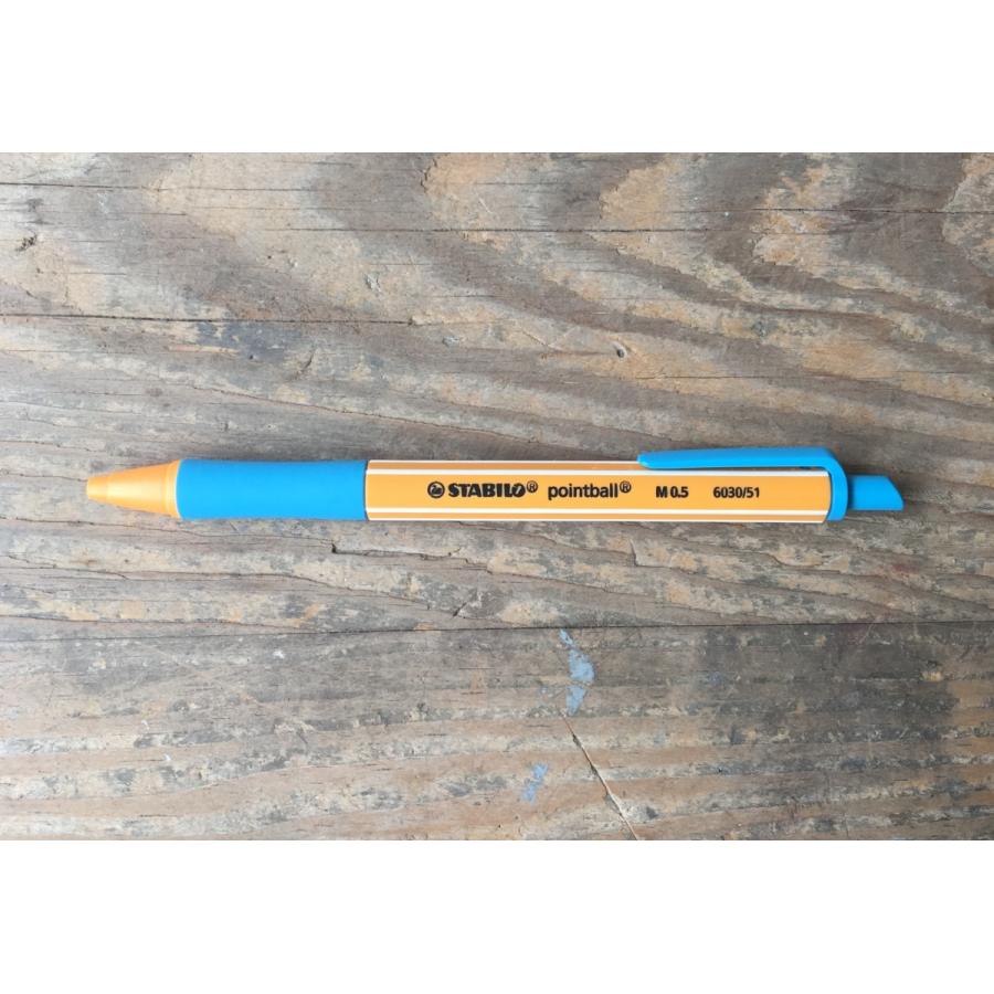 STABILO  pointball  スタビロ ポイントボール 油性ボールペン ノック式 筆記具 筆記用具 文具 文房具 おしゃれ エコ | STABILO | 05
