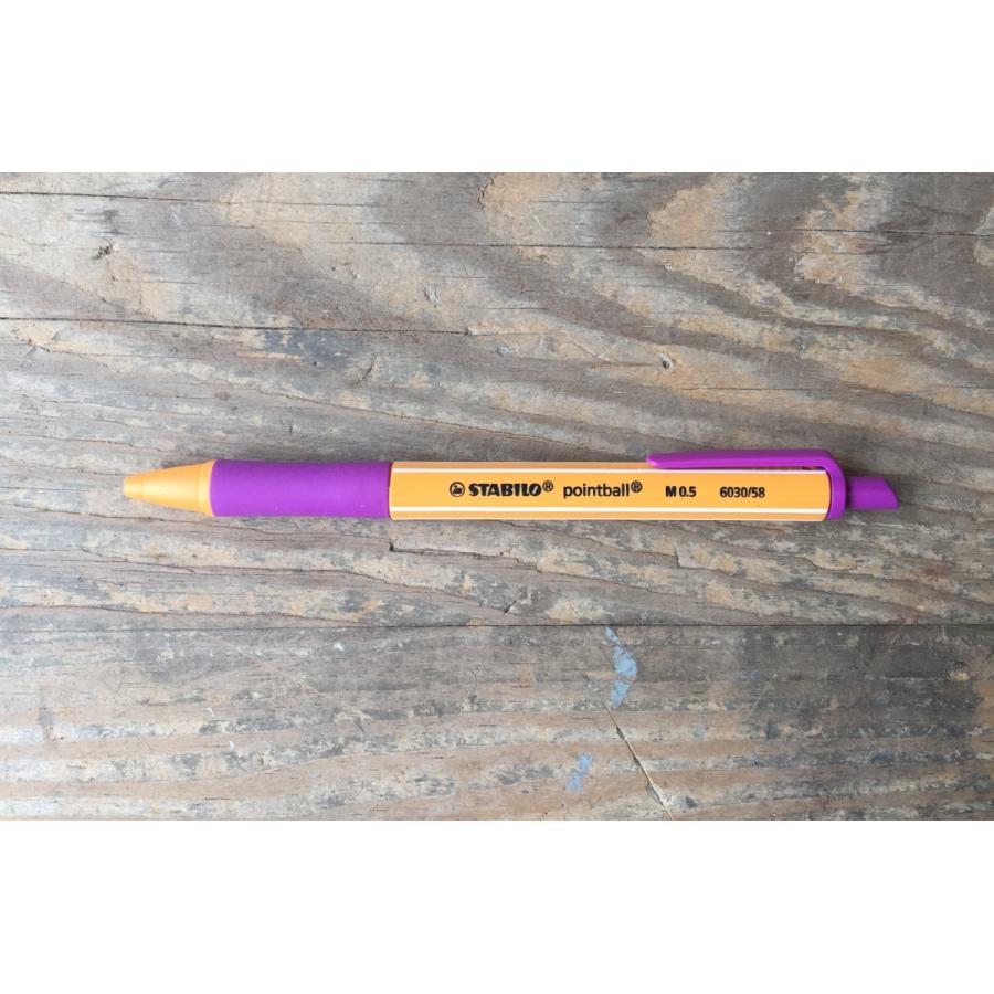 STABILO  pointball  スタビロ ポイントボール 油性ボールペン ノック式 筆記具 筆記用具 文具 文房具 おしゃれ エコ | STABILO | 06