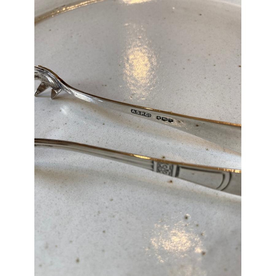 スターリングシルバー　シュガートング　銀　イギリス製 |  | 01