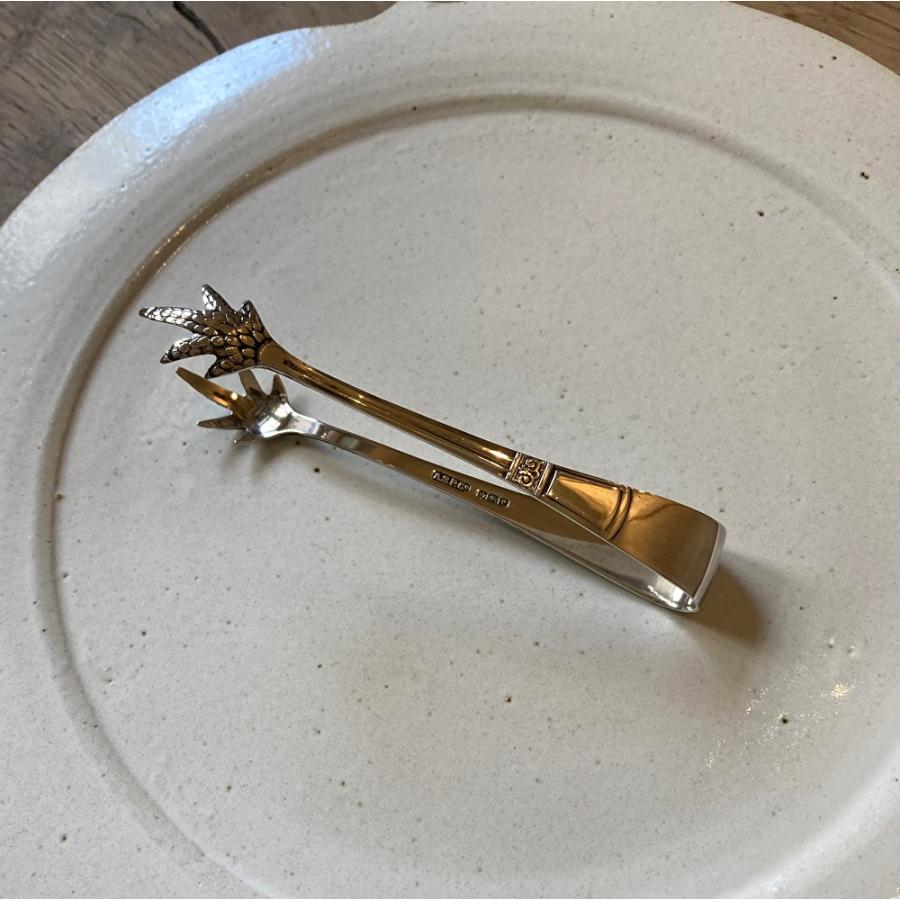 スターリングシルバー　シュガートング　銀　イギリス製 |  | 02