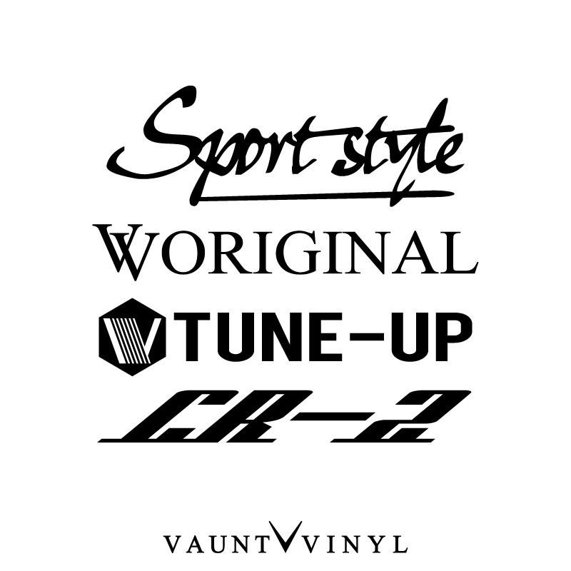 Sport style mix CR-Z カッティング ステッカー｜vauntvinyl