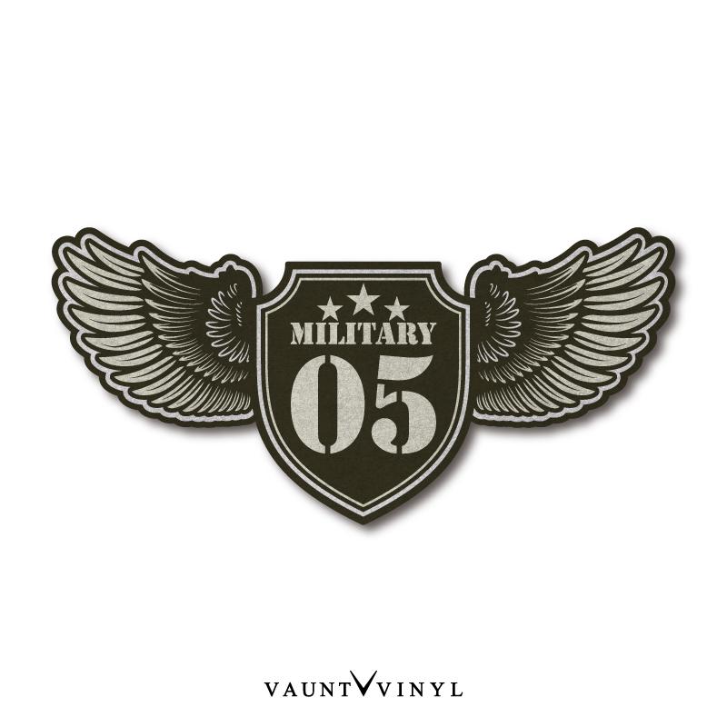 ミリタリー ウイング マグネット 車 バイク : VAUNT VINYL - 通販