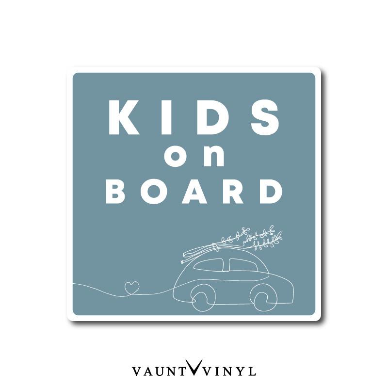 ランキング2022 Kids on board 車 マグネット シンプル adarme.com.ve