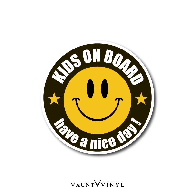 スマイル Kids Baby On Board マグネット Vvmg0136 1 Vaunt Vinyl 通販 Yahoo ショッピング