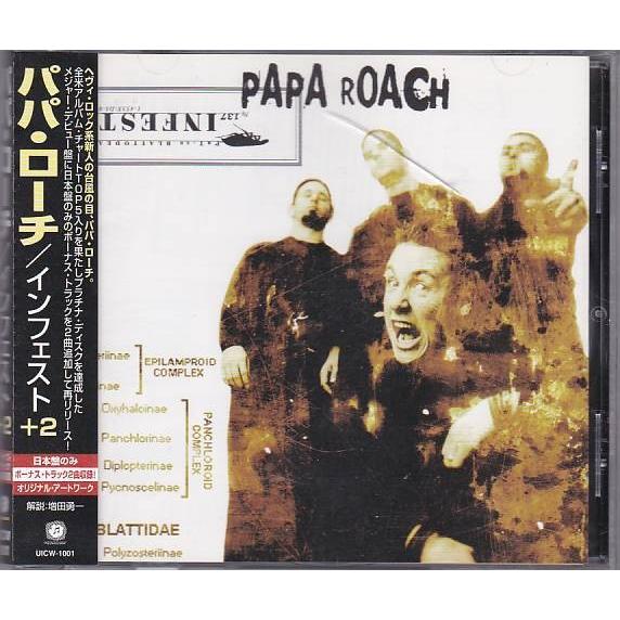 □CD インフェスト +2 *パパ・ローチ/日本盤ボーナストラック収録/歌詞
