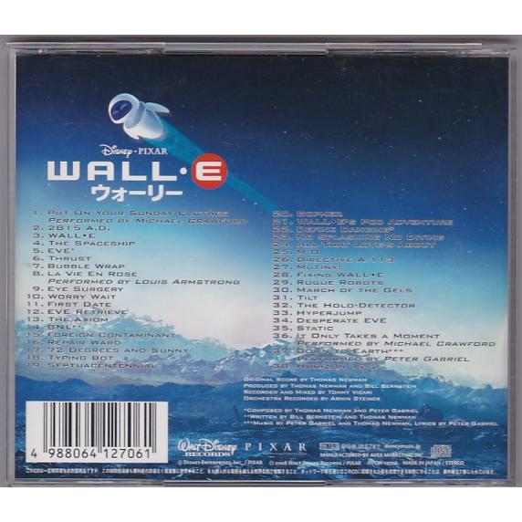 ☆CD ディズニー・ピクサー ウォーリー WALL・E オリジナルサウンド