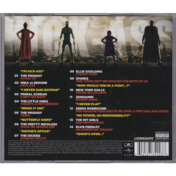 ☆CD Kick-Ass Music from the Motion Picture キックアス オリジナル