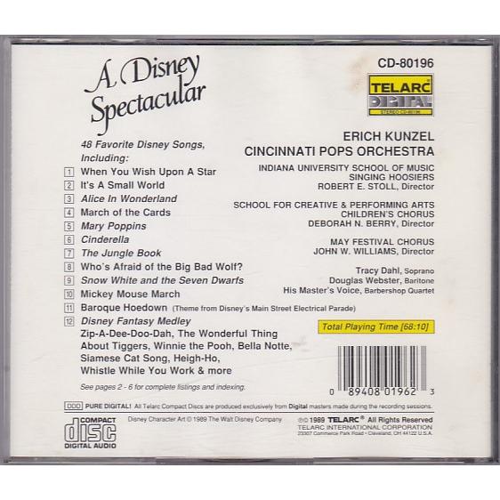 ☆CD A Disney Spectacular ディズニー・ファンタジーワールド