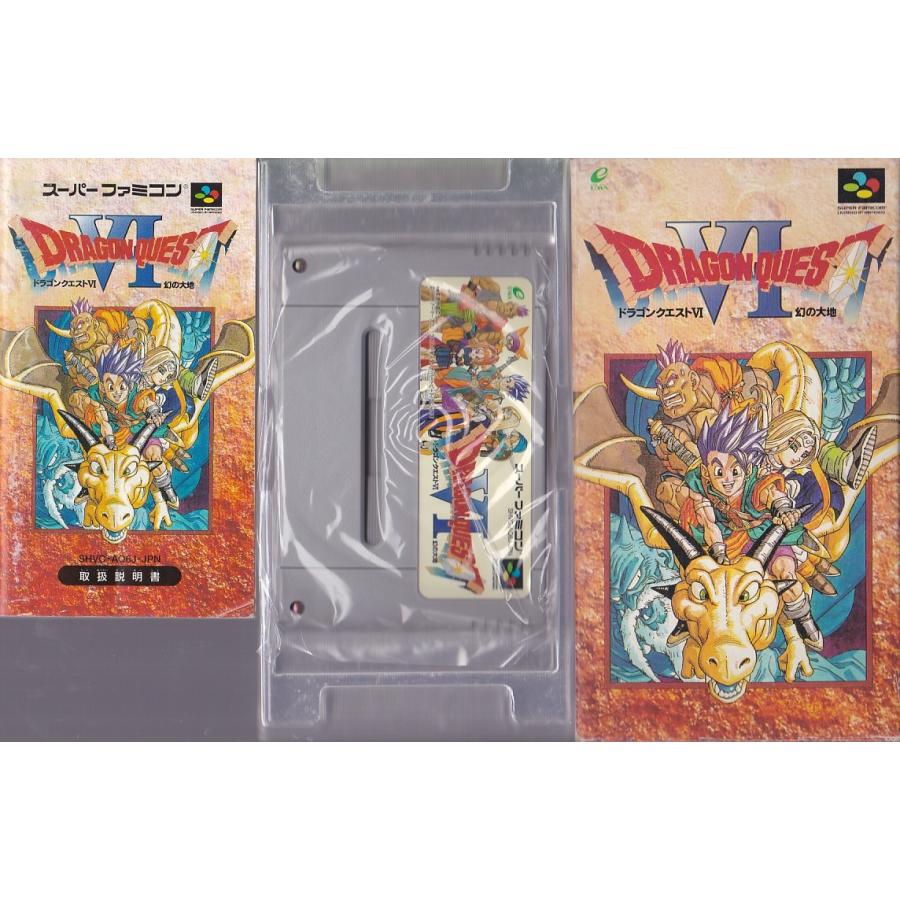 ☆SFC スーパーファミコン ドラゴンクエスト6 DQ6 幻の大地 (箱 ☆SFC スーパーファミコン ドラゴンクエスト6 DQ6 幻の大地 (箱