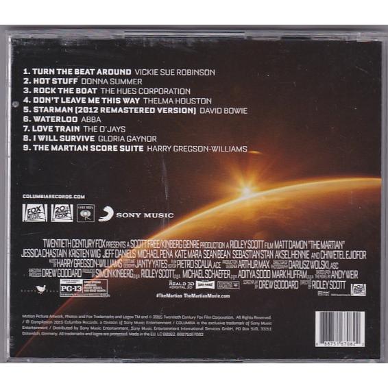 ★CD Songs from The Martian オデッセイ マット・デイモン映画サントラ 12568いちさん堂 ヤフー店 通販