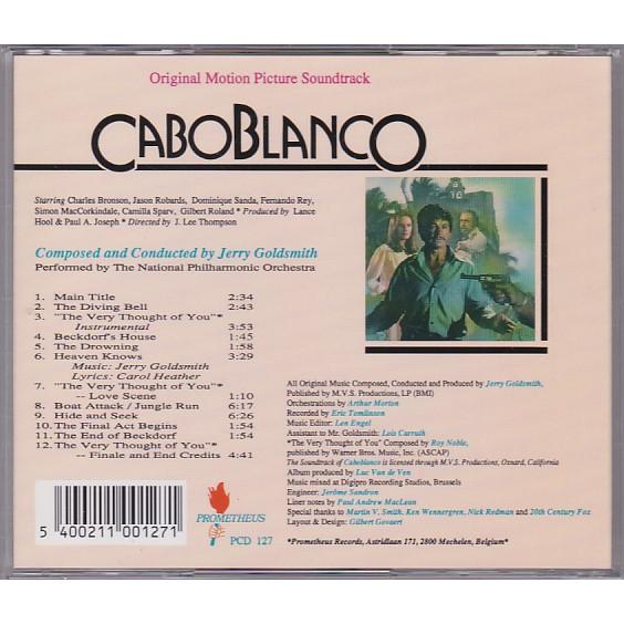 ☆CD Caboblanco 太陽のエトランゼ SOUNDTRACK *Jerry Goldsmith 