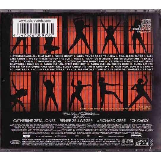 □CD シカゴ CHICAGO オリジナルサウンドトラック *ダニー・エルフマン