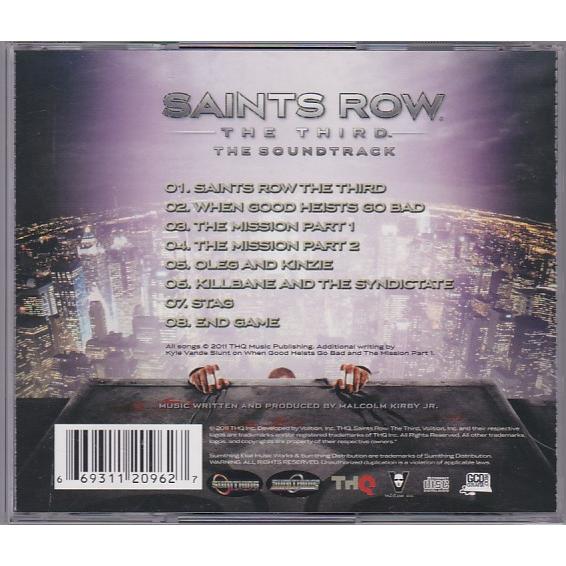 ☆CD SAINTS ROW THE THIRD SOUNDTRACK セインツロウ ザ・サード