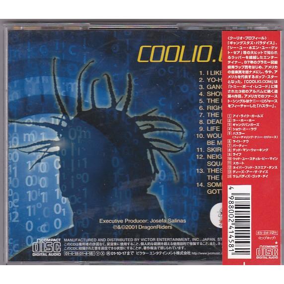 ★ＵＳオリジナル盤★ＣＯＯＬＩＯ (クーリオ) 名盤２枚セット ☆USオリジナル盤☆COOLIO (クーリオ) 名盤2枚セット