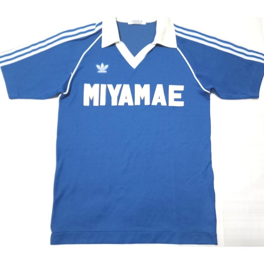 80s  アディダス デサント製 サッカーシャツ GK ☆ [サッカー・ユニフォーム] adidas アディダス '80sデサント製