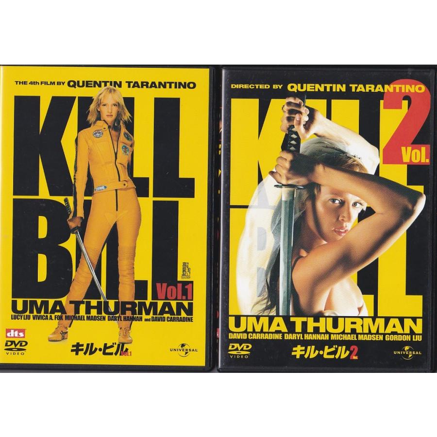 ☆DVD キル・ビル(キルビル) Vol.1 & 2 ツインパック DVD2枚組BOX