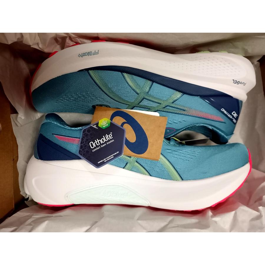 □アシックス 厚底ランニングシューズ GEL-KAYANO 30 ゲルカヤノ US8.5