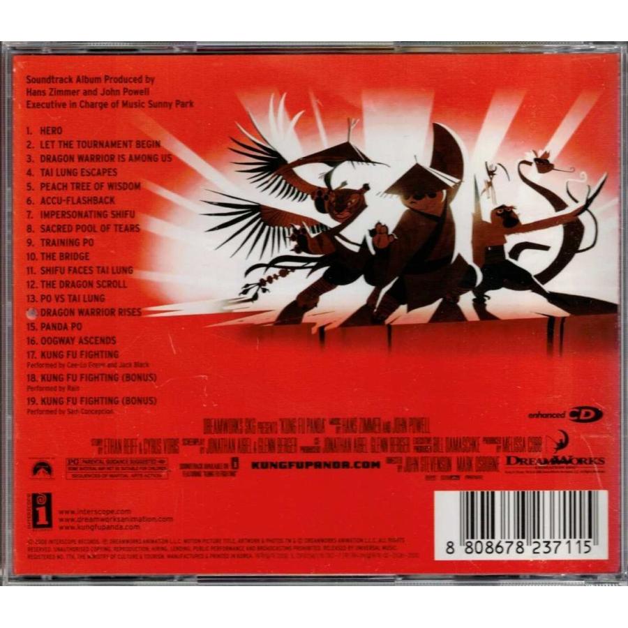 ☆CD Kung Fu Panda Music From The Motion Picture カンフーパンダ