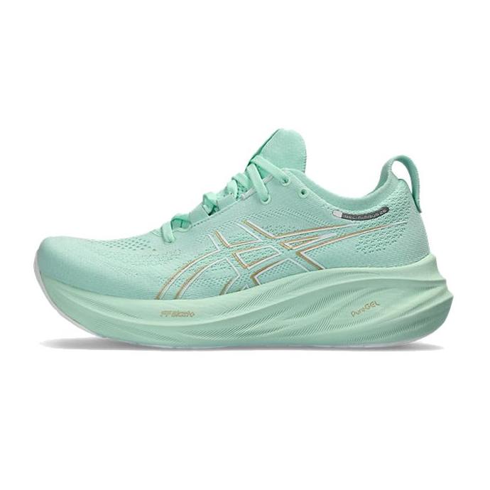 □アシックス 厚底ランニングシューズ ゲルニンバス 26 gel nimbus 薄