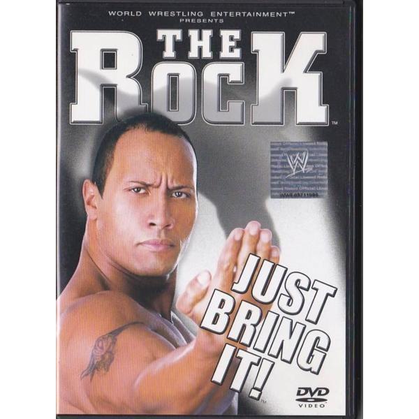 □DVD WWE ザ・ロック:JUST BRING IT!*ドウェイン・ジョンソン/試合