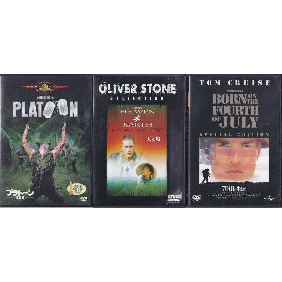 □DVD プラトーン . 7月4日に生まれて 天と地 *オリバー・ストーン監督