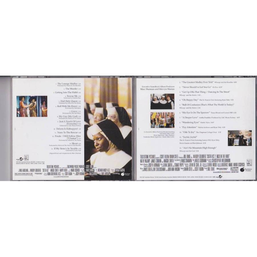 ☆CD 天使にラブソングを1 & 2 オリジナルサウンドトラック *ウーピー